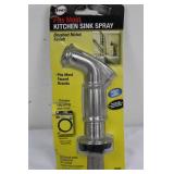 DANCO Brushed Nickel Kitchen Sink Spray Head - Fits Most Faucets (10335)
