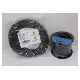 Supmart Twisted Cloth Covered Wire 50FT - 18 AWG, 2-Conductor (Lot of 2)