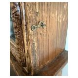 Waterbury Regulator No. 67 Oak Wall Clock w Pendulum Antique