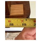 Antique Seth Thomas Wall Regulator Clock Wood Case w Key Pendulum