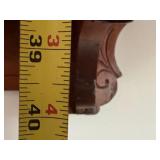 Antique Seth Thomas Wall Regulator Clock Wood Case w Key Pendulum