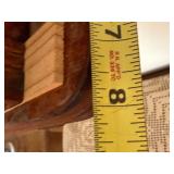 Antique Seth Thomas Wall Regulator Clock Wood Case w Key Pendulum