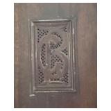 Antique Gustav Becker Style Wall Regulator Clock Wood Case Pendulum