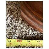 Antique Ansonia Mantel Shelf Clock Walnut Case Open Escapement