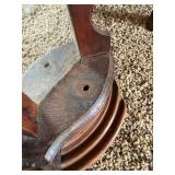 Antique Ansonia Mantel Shelf Clock Walnut Case Open Escapement