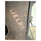 Antique Seth Thomas Adamantine Mantel Clock Column Case Untested