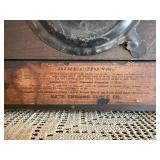 Antique Seth Thomas Adamantine Mantel Clock Column Case Untested