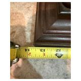 E.N. Welch Victorian Walnut Gingerbread Mantel Clock 23in As-Is