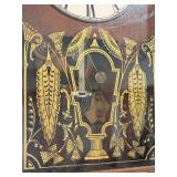 Antique Seth Thomas Ogee Mantel Shelf Clock Wood Case 19in Untested