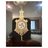 Welch Spring & Co Gerster V.P. 8 Day Antique Mantel Clock