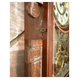 Antique New Haven 8 Day Striking Gingerbread Shelf Clock