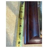 Waterbury Crystal Regulator Mantel Clock Brass Glass Case Parts/Repair
