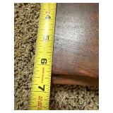 Seth Thomas Tambour Mantel Clock Wood Case Mechanical Strike Vintage