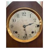 Seth Thomas Sonora Chime Mantel Clock Arched Wood Case Untested