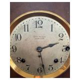 Seth Thomas Sonora Chime Mantel Clock Arched Wood Case Untested