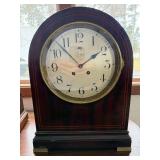 Antique J.B. Hudson & Son Minneapolis Mantel Clock, 16in Tall