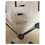 Antique J.B. Hudson & Son Minneapolis Mantel Clock, 16in Tall