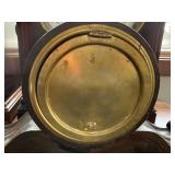 Antique Ansonia Mantel Clock Cast Iron Case 8 Day As Found