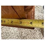 Waterbury Halifax 8 Day Oak Wall Clock Antique w Key Pendulum