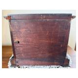 Seth Thomas Sonora Chime Mantel Clock Wood Case Vintage See Photos