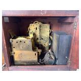 Seth Thomas Sonora Chime Mantel Clock Wood Case Vintage See Photos
