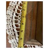 Seth Thomas Tambour Mantel Clock Westminster Chime Wood Case