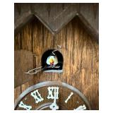 Vintage Chalet Cuckoo Wall Clock 4 Dancers Musicians Pendulum Chains
