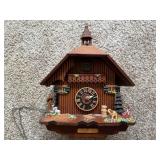 Vintage Druva Heidi Haus Black Forest German Chalet Cuckoo Clock (As-Is) - Untested