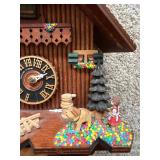 Vintage Druva Heidi Haus Black Forest German Chalet Cuckoo Clock (As-Is) - Untested