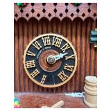 Vintage Druva Heidi Haus Black Forest German Chalet Cuckoo Clock (As-Is) - Untested