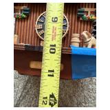 Vintage Druva Heidi Haus Black Forest German Chalet Cuckoo Clock (As-Is) - Untested