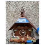 Vintage Druva Heidi Haus Black Forest German Chalet Cuckoo Clock (As-Is) - Untested