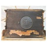 Antique Seth Thomas Adamantine Mantel Clock Ornate Column Case
