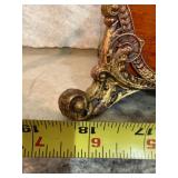Antique Seth Thomas Adamantine Mantel Clock Ornate Column Case