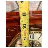 Antique Seth Thomas Adamantine Mantel Clock Ornate Column Case
