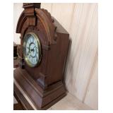 Ansonia Cabinet Clock - 1905 Antique Carved Wooden Case