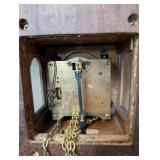 Ansonia Iron Side Clock (1885) - New York Movement, ornate brass crest