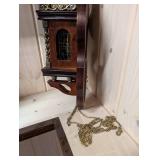 Ansonia Iron Side Clock (1885) - New York Movement, ornate brass crest