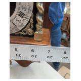 Ansonia Iron Side Clock (1885) - New York Movement, ornate brass crest
