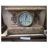 Seth Thomas Tulane Mantle Clock 1908 Marbleized Case