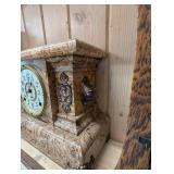 Seth Thomas Tulane Mantle Clock 1908 Marbleized Case