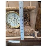 Seth Thomas Tulane Mantle Clock 1908 Marbleized Case