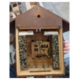 Carved Black Forest Cuckoo Clock with Leaves & Bird, 1905 - Mechanical