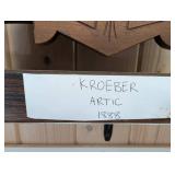 Kroeber Antique Clock - 1888, Intricately Carved Wooden Case