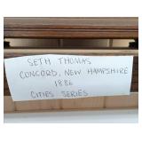 Seth Thomas City Series Clock - Concord NH 1886