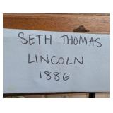 Seth Thomas Lincoln 1886 Wall Clock