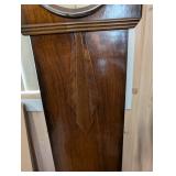 Antique English Longcase Clock - Granddaughters/Grandmothers Clock with Brass Dial, Made in England