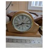 Howard Miller Octagon Wall Clock, Quartz; Glass-Dome Clock & Arch Mantel Clock