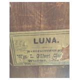 Luna Mantel Clock - Wm. L. Gilbert Clock Co., Windsor, CT