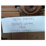Seth Thomas Cities Series Tall Clock - Ogden, Utah, 1866
